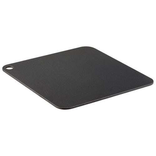 VEVOR Pizzastein Pizzastahl 355 x 355 x 6 mm, Pizzastahlplatte für den Ofen, Vorgewürzter Pizza-Backstein aus Q235-Kohlenstoffstahl mit Höherer Leitfähigkeit für Restaurants, Cafés, Straßenläden
