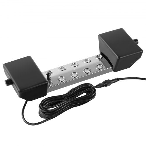 VEVOR Ultraschall Vernebler Nebelmacher Luftbefeuchter 10 Köpfe 7000mL/h IP67