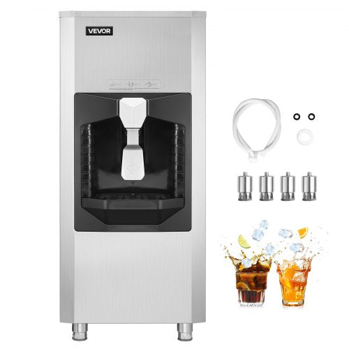 VEVOR Eisbehälter für Eismaschine Eisspender 80kg Speicherkapazität Hotels