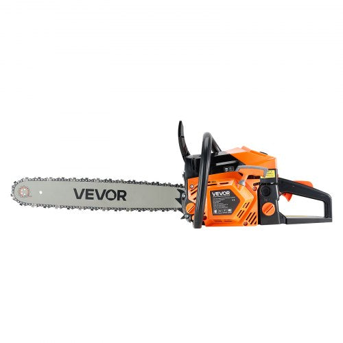 VEVOR 62cc Benzin-Kettensäge Motorsäge 3,6PS 508mm 11800U/min Holzschneiden