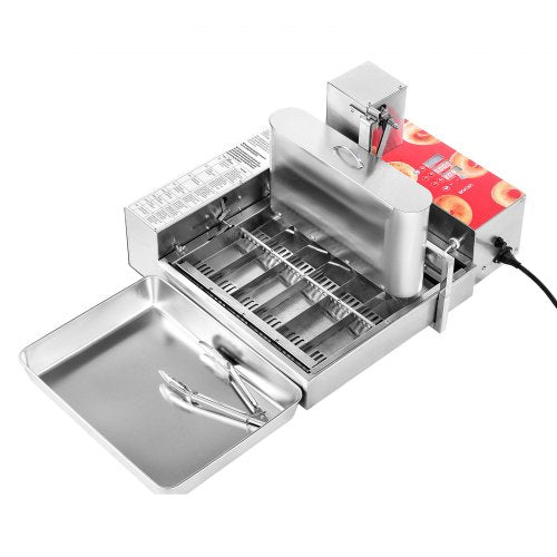 VEVOR Kommerzielle Automatische Donut Maschine Maker 6 Reihen 360 Stk./h