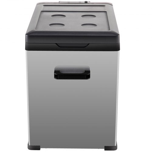 VEVOR Kompressor-Kühlbox Elektrisch, 40 L Kühlbox 12 / 24 V und 110-240 V, Kühlung bis -20 °C, für Auto, Lkw, Boot, Reisemobil und Steckdose, 60 W Elektrische Kompressor Kühlbox Tragbare Gefrierbox
