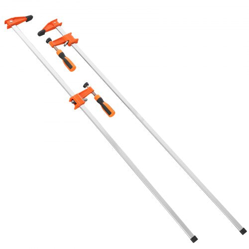 VEVOR Stangenklemmen für die Holzbearbeitung, F-Klemme, 2er-Pack, 36-Zoll-Klemme/Spreizer, 600 lbs Last