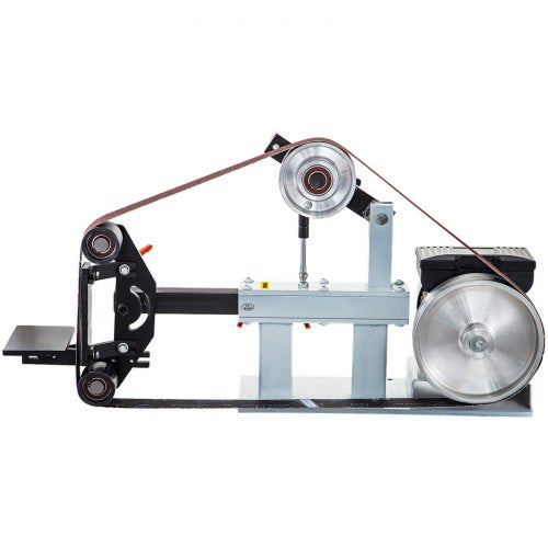 VEVOR Bandschleifmaschine 5,08 x 208,28 cm Band-Scheibenschleifer Combo Band Tellerschleifer 2800 U/min Band- und Scheibenschleifmaschine Ph 427 X 30,5 cm