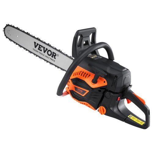 VEVOR Benzin Kettensäge Motorsäge Motorkettensäge 3,22PS 58CC 50,8cm Schwert