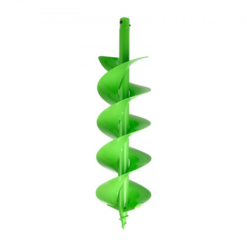 VEVOR Erdbohrer Pfahlbohrer Erdlochbohrer Gartenbohrer für Bohrmaschine 20x79cm