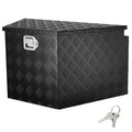 VEVOR Anhänger-Zungenbox, Werkzeugkiste mit Diamantplatte aus Aluminiumlegierung, robuste Anhängerbox-Aufbewahrung mit Schloss und Schlüsseln, Mehrzweck-Anhänger-Zungenbox für Pickup-Truck, Wohnmobil,