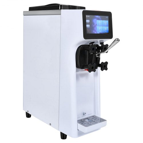 VEVOR Softeismaschine, 10 l/h, Ausbeute, Einzelgeschmack, Arbeitsplatte