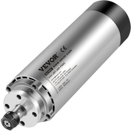 VEVOR 1,5 Kw Spindelmotor CNC Spindelmotor Luftgekühlte Luftkühlung Spindelmotor 220-250 V Luftgekühlter Motor für CNC Spannzangenfutter 8000-24000 U/min Luftgekühlter Spindelmotor Windgekühlt