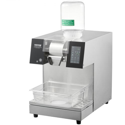 VEVOR Kommerzielle Schneeflocken-Eismaschine 240kg/24h Eis Rasierer Edelstahl