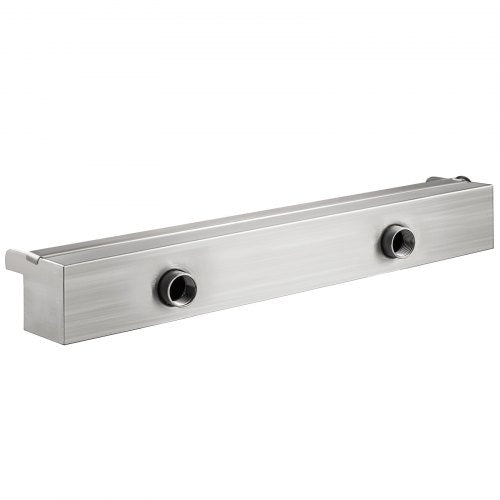 VEVOR Schwalldusche Wasserfall Poolfontäne Led 23,6  x 4,5 x 3,1  Poolbrunnen 1,3 Wasserfontäne 0,87 Dekoration Gartenteich