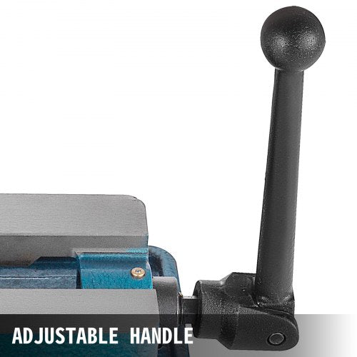 VEVOR Schraubzwingen-Schraubstock 100 mm, Tischschraubstock 100 mm, Bench Clamps 16 kg, Metall Professionelle Gusseisen Schraubstock für Säulenbohrer Breite Backen