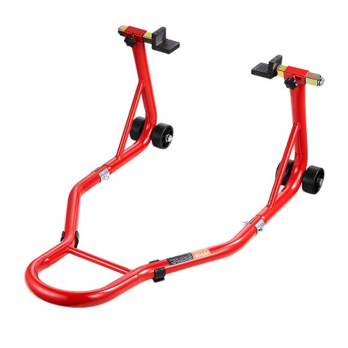 VEVOR Motorradständer Hinterradständer 385kg Heckspoolift Paddock Schwingarm Rot