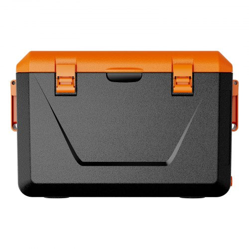 VEVOR Tragbare Kühlbox Isolierte Hartkühlbox mit Getränkehalter 63Qt