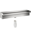 VEVOR Schwalldusche Poolfontäne Wasserfall 11,8x4,5x3,1 Poolbrunnen 1,3 Wasserfontäne 0,87 Dekoration Gartenteich