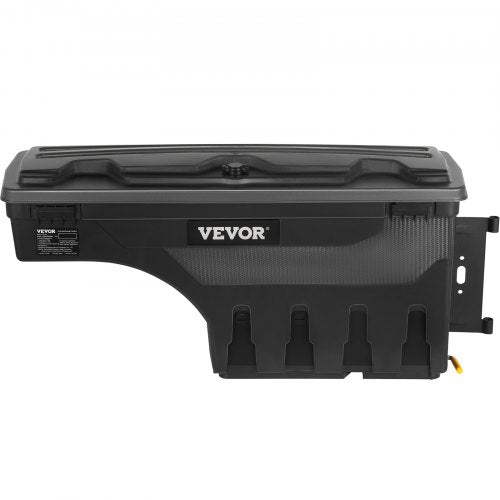 VEVOR LKW-Ladeflächen-Aufbewahrungsbox, Abschließbarer Schwenkkoffer, 25 L ABS-Radkasten-Werkzeugkasten, Wasserdicht &amp; Langlebig, Kompatibel mit Ford F-150 2015–2021 R, LKW-Ladefläche Aufbewahrungsbox