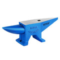 VEVOR Einzelhorn-Amboss Stahlamboss 39 kg, Schmiedestahlwerkzeuge Amboss mit rundem &amp; quadratischem Loch, robuster Schmied, Juweliere, langlebiges &amp; robustes Metallbearbeitungswerkzeug Blau