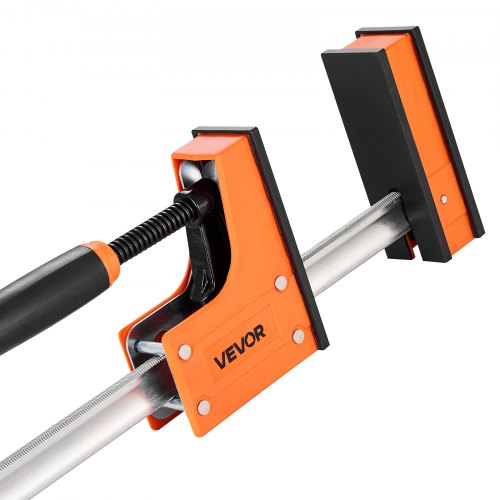 VEVOR 2 x Stangenklemmen für Holzbearbeitung 762mm Parallelklemmen-Set Orange