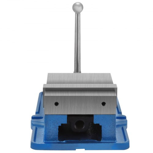 VEVOR Schraubzwingen-Schraubstock 152 mm, Tischschraubstock 152 mm, Bench Clamps 150 mm, Metall Professionelle Gusseisen Schraubstock für Säulenbohrer Breite Backen