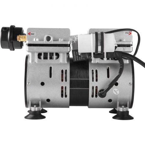 VEVOR Teichbelüfter 550W, 5,2CFM für bis zu 1 Acre 15m See Teichbelüftungsset beinhaltet 3/4PS-Kompressor &amp; beschwerte Schläuche &amp; Diffusor Luftkompressor für Sauerstoffzirkulation in tiefem Wasser