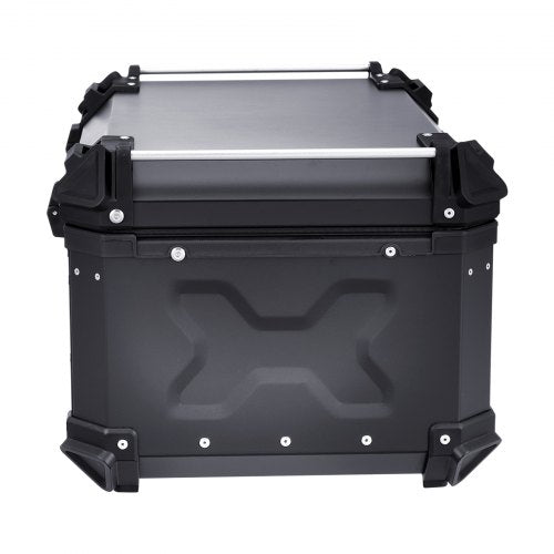 VEVOR Motorradkoffer Top Case Universal Motorrad Tasche 65L Topbox Aluminium