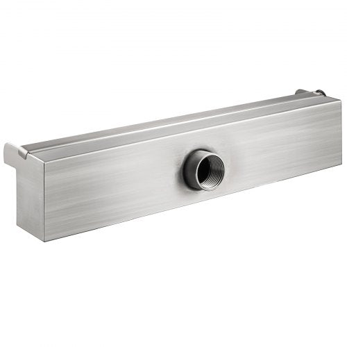 VEVOR Schwalldusche Poolfontäne Wasserfall 11,8x4,5x3,1 Poolbrunnen 1,3 Wasserfontäne 0,87 Dekoration Gartenteich