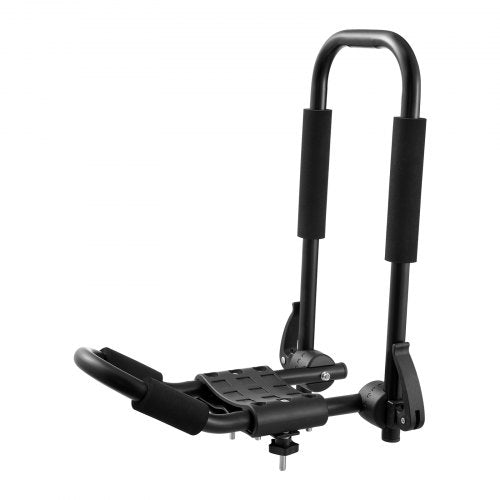 VEVOR Kajak-Dachgepäckträger, 1 Paar J-Bar, Weicher Dachgepäckträger, Zusammenklappbar, Befestigung Oben, Träger für Kajak, Surfbrett, Kanu, SUP, Skiboard, Montage an Auto, SUV, Lkw, 1 Kajak