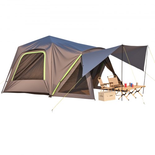 VEVOR Campingzelt SUV Outdoor Zelt mit Markise Wasserdicht 305x310cm Auto-Zelt
