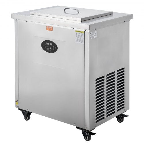 VEVOR Kommerzielle Eismaschine, Einzelform-Set – 40-teilige Eismaschine, Kommerzielle Eismaschine aus Edelstahl für den Stiel, Eismaschine für Eisstäbchen für Bars, Cafés, Milchteeläden