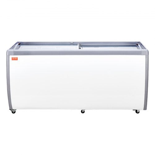 VEVOR 567L Kommerzielle Eisvitrine Gelato-Tauch-Gefrierschrank Eiscreme-Vitrine