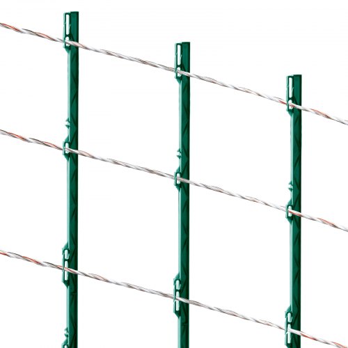 VEVOR 800m Weidezaundraht HDPE Zaundraht Weidedraht Weidezaun 54kg Zugkraft