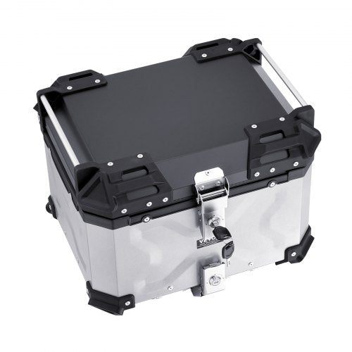 VEVOR Motorradkoffer Top Case Universal Motorrad Tasche 45L Topbox Aluminium