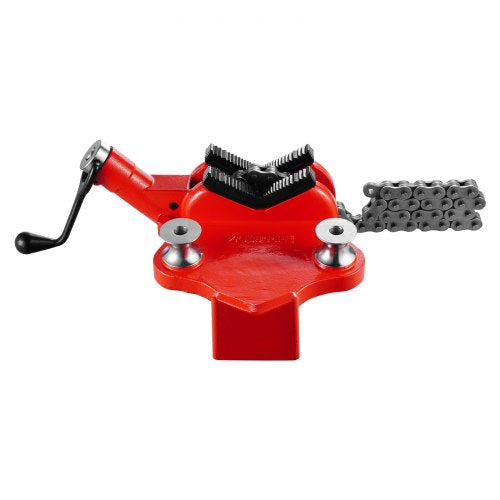 VEVOR Kettenschraubstock Rohrschraubstock Kettenspannvorrichtung 12,7-203,2mm