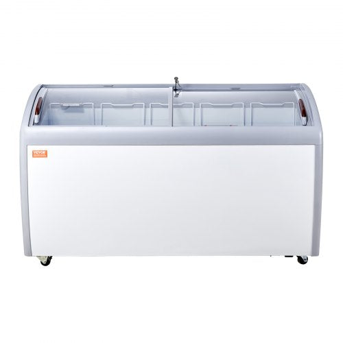 VEVOR 460L Kommerzielle Eisvitrine Gelato-Tauch-Gefrierschrank