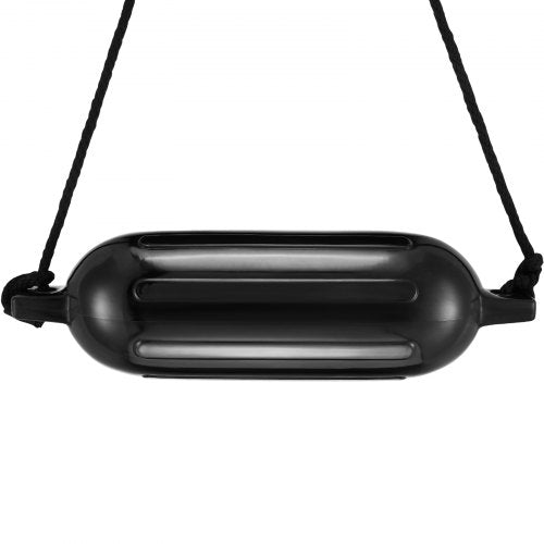 VEVOR Fender-Set 4 Aufblasbare Fenders 16,51 x 58,42 cm Bootsfender, Horizontale oder vertikale Montage, Stegfender Langfender mit 4 Nadeln &amp; Seilen &amp; AufbewahrungstascheHitzebeständig, UV-geschützt