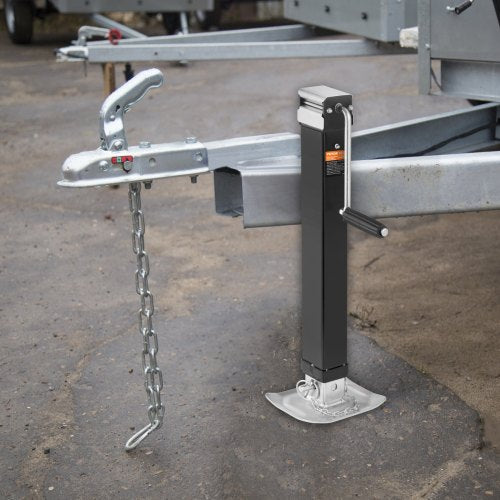 VEVOR Anhängerheber, angeschweißter Anhängerheber, 8000 lb Gewicht, höhenverstellbar