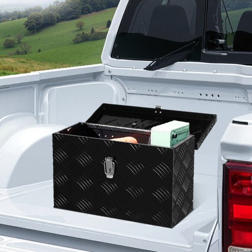 VEVOR Werkzeugkasten aus Aluminium für Ladeflächen von Pickups 406x190x254mm
