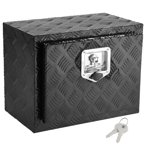 VEVOR Unterboden-Werkzeugkasten Lkw Werkzeugbox Anhängerbox 46x32x36cm Schwarz
