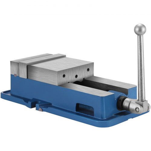 VEVOR Schraubzwingen-Schraubstock 152 mm, Tischschraubstock 152 mm, Bench Clamps 150 mm, Metall Professionelle Gusseisen Schraubstock für Säulenbohrer Breite Backen