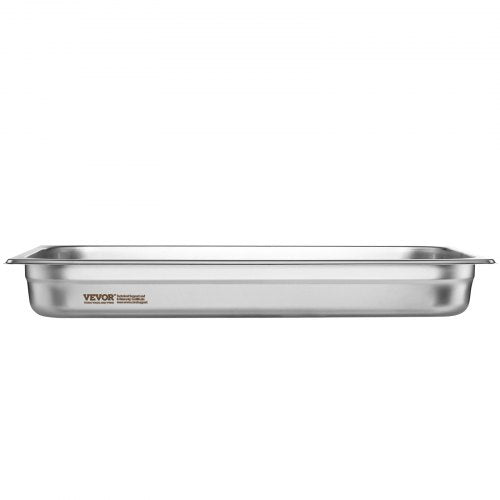 VEVOR 6er-Pack Hotelpfannen Gastronormbehälter Edelstahl 530x328x67mm 9,25L