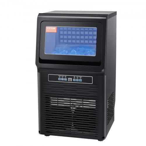 VEVOR Kommerzielle Eisbereiter Eismaschine 36,29kg/Tag LED Anzeige Restaurant