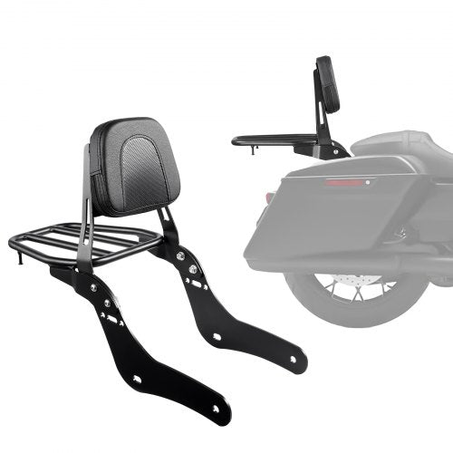 VEVOR Motorrad-Rückenlehne mit Gepäckträger Honda Rebel CMX500 2017-2022