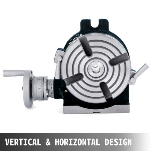 VEVOR Trennscheibe Durchmesser 150 mm Trennplatten-Set mit Grundabmessungen Horizontal 180 x 170 mm Trennplatten-Set für Drehtisch Höhe 80 mm