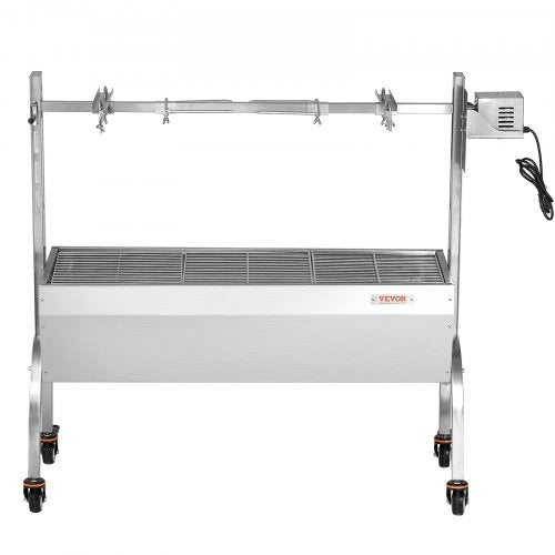 VEVOR Lammgrill Spanferkelgrill Spießbratengrill 52W 90kg Elektrisch 1185mm