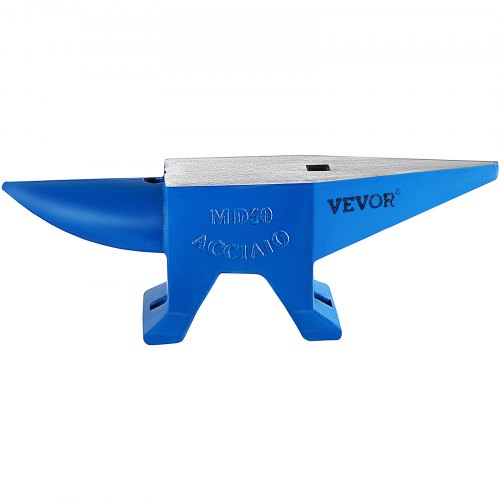 VEVOR Schmiede Amboss 48,1 kg Schiemdewerkzeuge geschmiedeter Stahl mit rundem und quadratischem Loch, Amboss für Schmiede und Juweliere, langlebiges &amp; robustes Metallbearbeitungswerkzeug,
