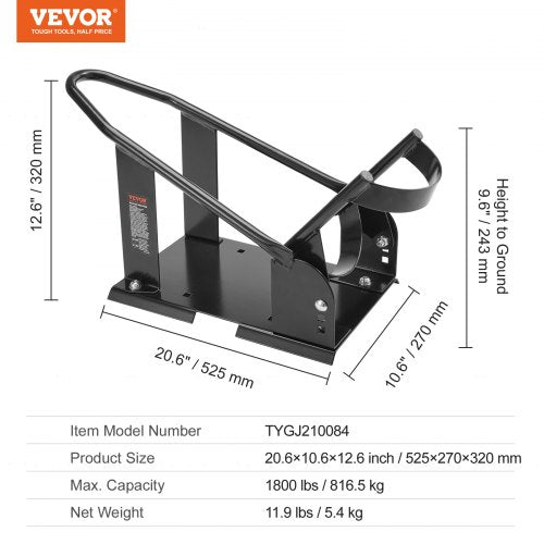 VEVOR Motorrad-Reifenkeil-Nest-Halterung, abnehmbar, verstellbar, universell