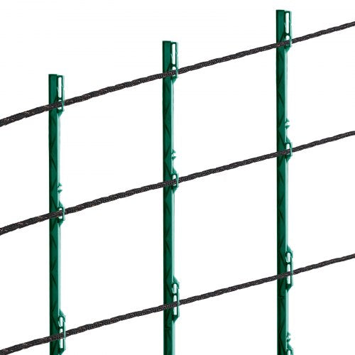 VEVOR 305m Weidezaundraht Polyester Zaun Weidedraht Weidezaun 272kg Zugkraft