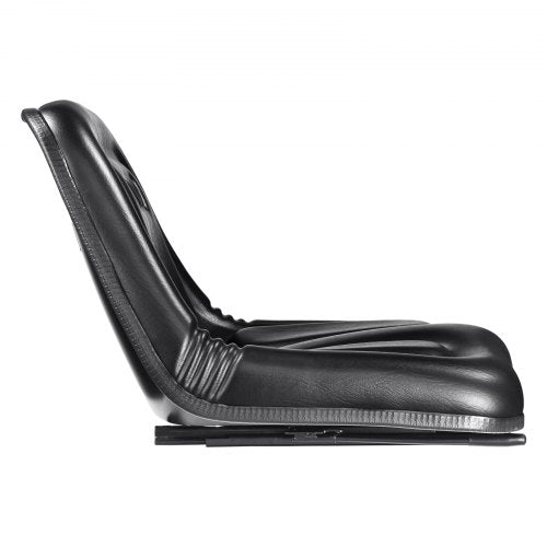 VEVOR Universal Traktorsitz aus PVC-Kunstleder und Polyurethanschaum Traktor Schleppersitz mit Entwässerungslöchern und Mikro-Sicherheitsschalter Fahrersitz Einzelsitz 160–340mm Schlitz