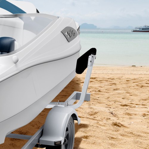VEVOR T-Form Anhängerpfahl Bootsanhänger Anleitung Kurbelstütze Bootsführung, 330 mm Einstellbare Breite Boat Trailer Guide-on - Ersatzteile und Zubehör für Skiboot Fischerboot Segelbootanhänger