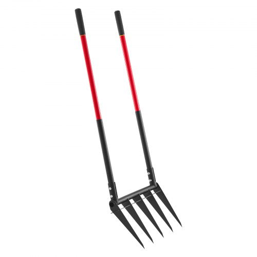 VEVOR 5 Zinken Grabegabel Broadfork Spatengabel Forke Gartengabel 510x320mm